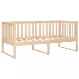 tömör fenyőfa kanapéágy matrac nélkül 90 x 190 cm
