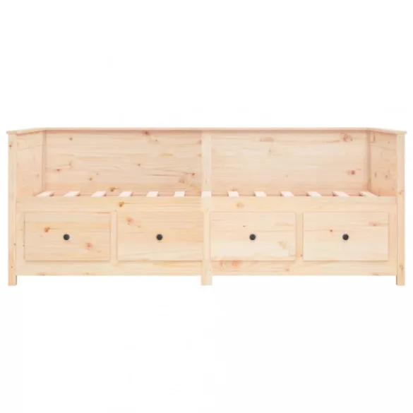 tömör fenyőfa kanapéágy matrac nélkül 80 x 200 cm