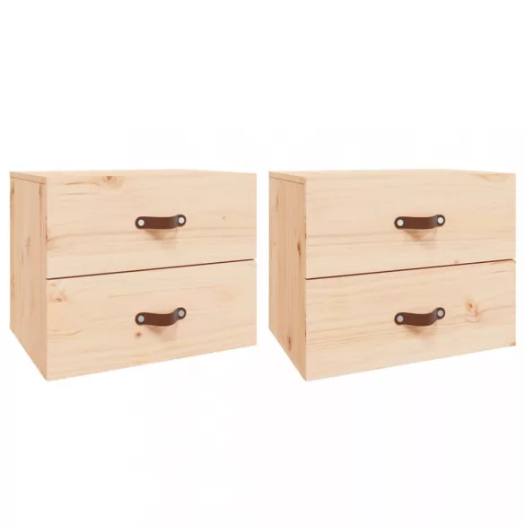 2 db falra szerelhető éjjeliszekrény 50 x 36 x 40 cm