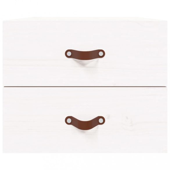 fehér falra szerelhető éjjeliszekrény 50 x 36 x 40 cm