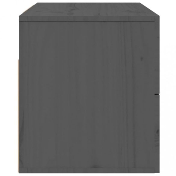 2 db szürke falra szerelhető éjjeliszekrény 50 x 36 x 40 cm