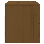 mézbarna falra szerelhető éjjeliszekrény 50x36x40 cm