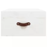 2 db fehér falra szerelhető éjjeliszekrény 40 x 29,5 x 22 cm