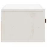 2 db fehér falra szerelhető éjjeliszekrény 40 x 29,5 x 22 cm