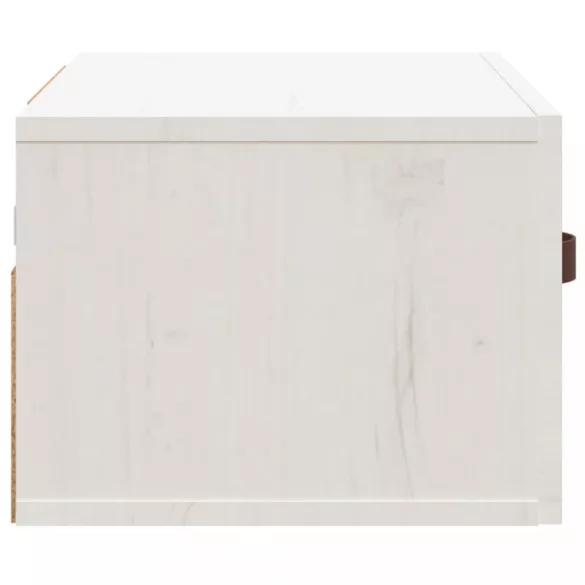 2 db fehér falra szerelhető éjjeliszekrény 40 x 29,5 x 22 cm