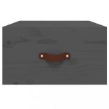 2 db szürke falra szerelhető éjjeliszekrény 40 x 29,5 x 22 cm