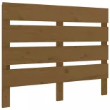 mézbarna tömör fenyőfa fejtámla 100x3x80 cm