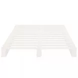 fehér tömör fenyőfa raklapágy 100 x 200 cm