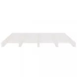 fehér tömör fenyőfa raklapágy 160 x 200 cm