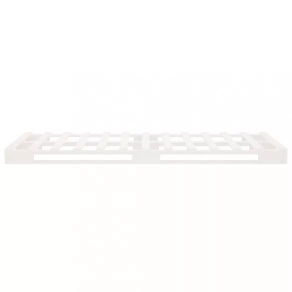 fehér tömör fenyőfa raklapágy 90 x 190 cm (Single)