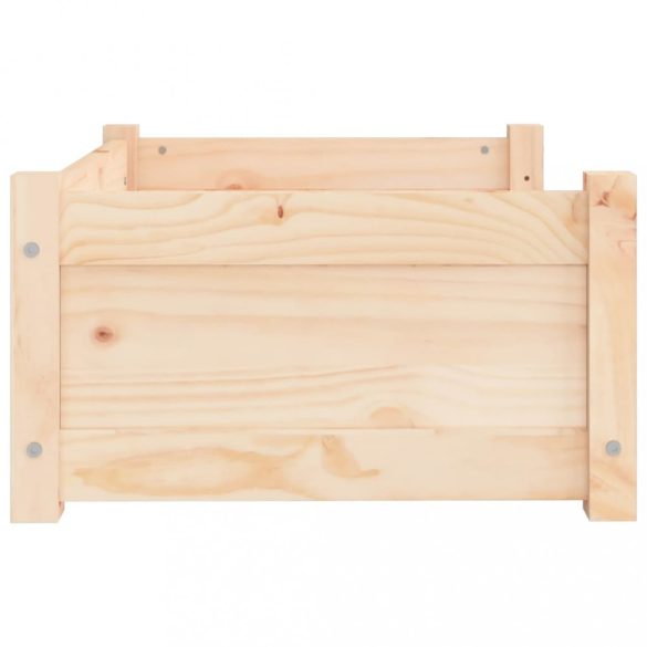 tömör fenyőfa kutyafekhely 65,5 x 50,5 x 28 cm