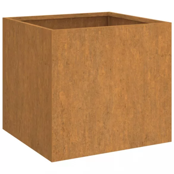 corten acél növénytartó 49x47x46 cm
