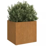 corten acél növénytartó 49x47x46 cm