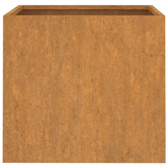 corten acél növénytartó 49x47x46 cm