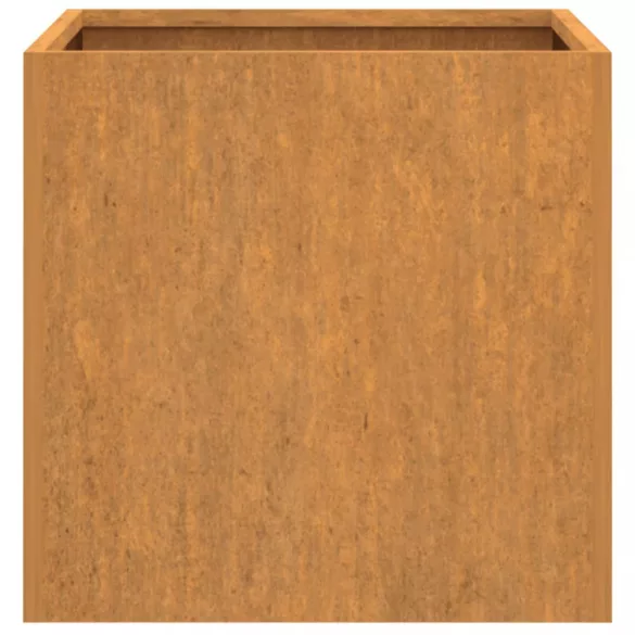 2 db corten acél növénytartó 49x47x46 cm