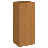 corten acél növénytartó 32x29x75 cm