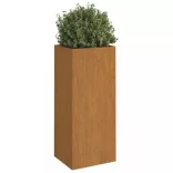 corten acél növénytartó 32x29x75 cm