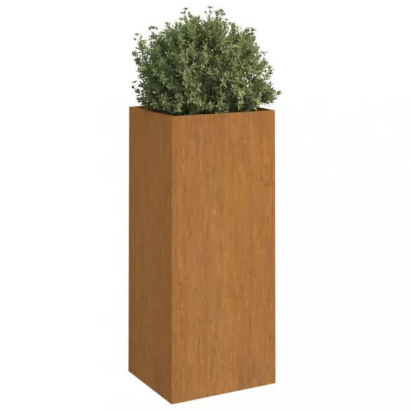 corten acél növénytartó 32x29x75 cm