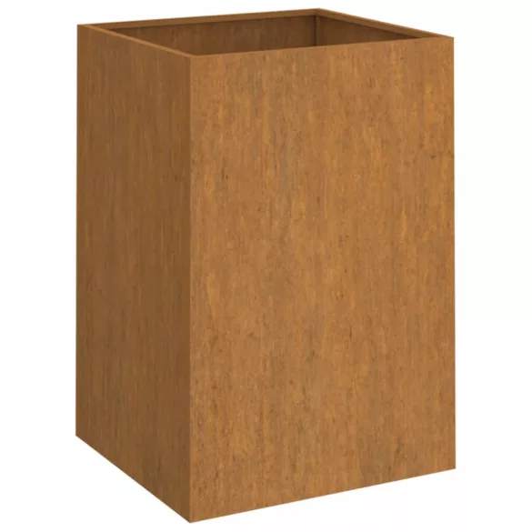 corten acél növénytartó 42x38x75 cm