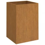 corten acél növénytartó 52x48x75 cm