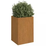 corten acél növénytartó 52x48x75 cm