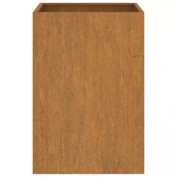 corten acél növénytartó 52x48x75 cm