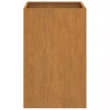 corten acél növénytartó 52x48x75 cm