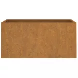 corten acél növénytartó 62x30x29 cm