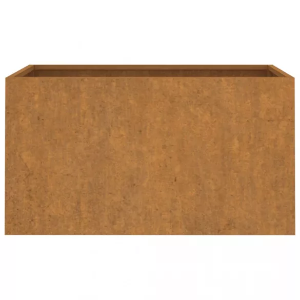 corten acél növénytartó 62x40x39 cm