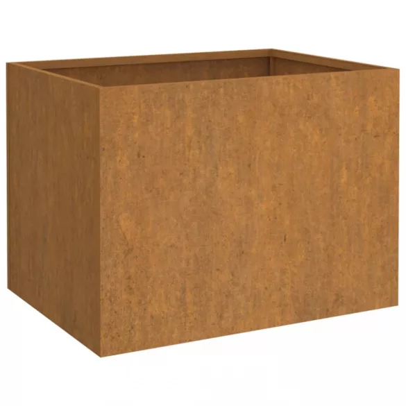 corten acél növénytartó 62x47x46 cm