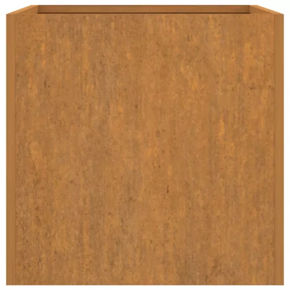 corten acél növénytartó 62x47x46 cm