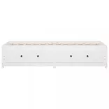 fehér tömör fenyőfa kanapéágy matrac nélkül 90 x 200 cm