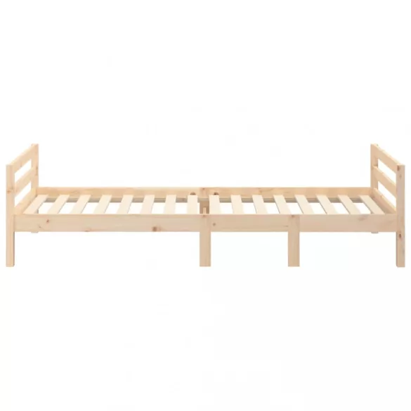 tömör fenyőfa ágy matrac nélkül 90 x 200 cm