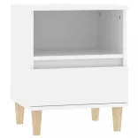 2 db fehér éjjeliszekrény 40 x 35 x 50 cm