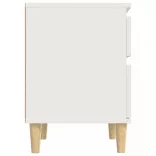 2 db fehér éjjeliszekrény 40 x 35 x 50 cm