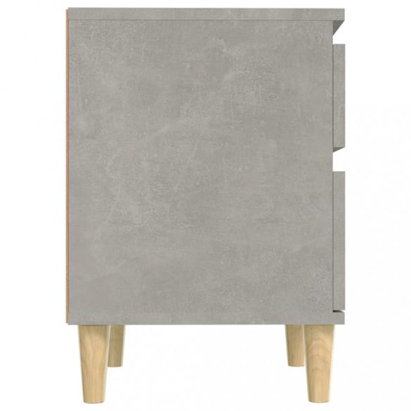 betonszürke éjjeliszekrény 40x35x50 cm