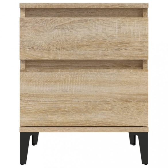 2 db sonoma tölgy éjjeliszekrény 40 x 35 x 50 cm