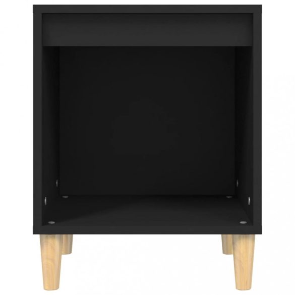 2 db fekete éjjeliszekrény 40 x 35 x 50 cm