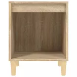 2 db sonoma tölgy éjjeliszekrény 40 x 35 x 50 cm