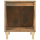 2 db füstös tölgy színű éjjeliszekrény 40x35x50 cm