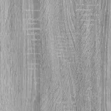 szürke sonoma színű éjjeliszekrény 40x35x50 cm