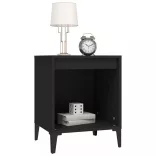 fekete éjjeliszekrény 40 x 35 x 50 cm