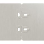 10 db rugalmas corten acél gyepszegély 10 x 103 cm