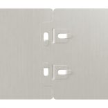 50 db rugalmas corten acél gyepszegély 10 x 103 cm