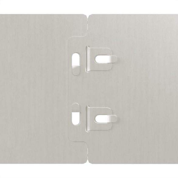 50 db rugalmas corten acél gyepszegély 10 x 103 cm