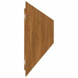 50 db rugalmas corten acél gyepszegély 15 x 103 cm