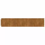 10 db rugalmas corten acél gyepszegély 20 x 103 cm