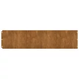 10 db rugalmas corten acél gyepszegély 25 x 103 cm
