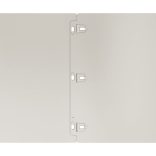 10 db rugalmas corten acél gyepszegély 25 x 103 cm