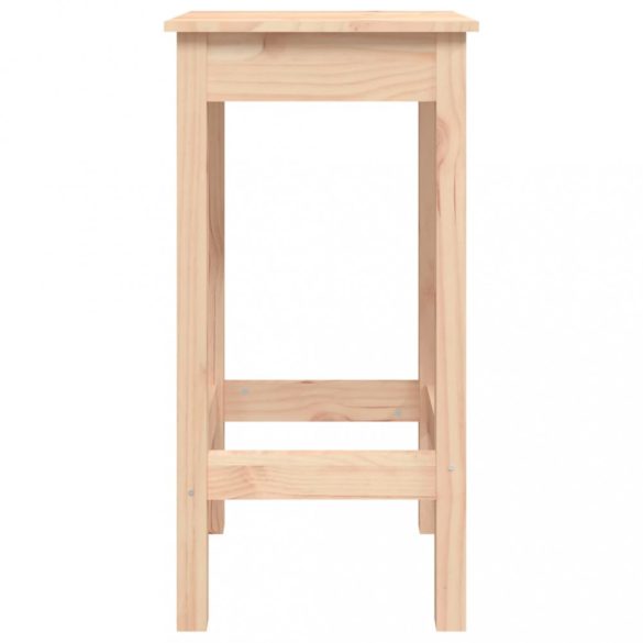 2 db tömör fenyőfa bárszék 40 x 40 x 78 cm